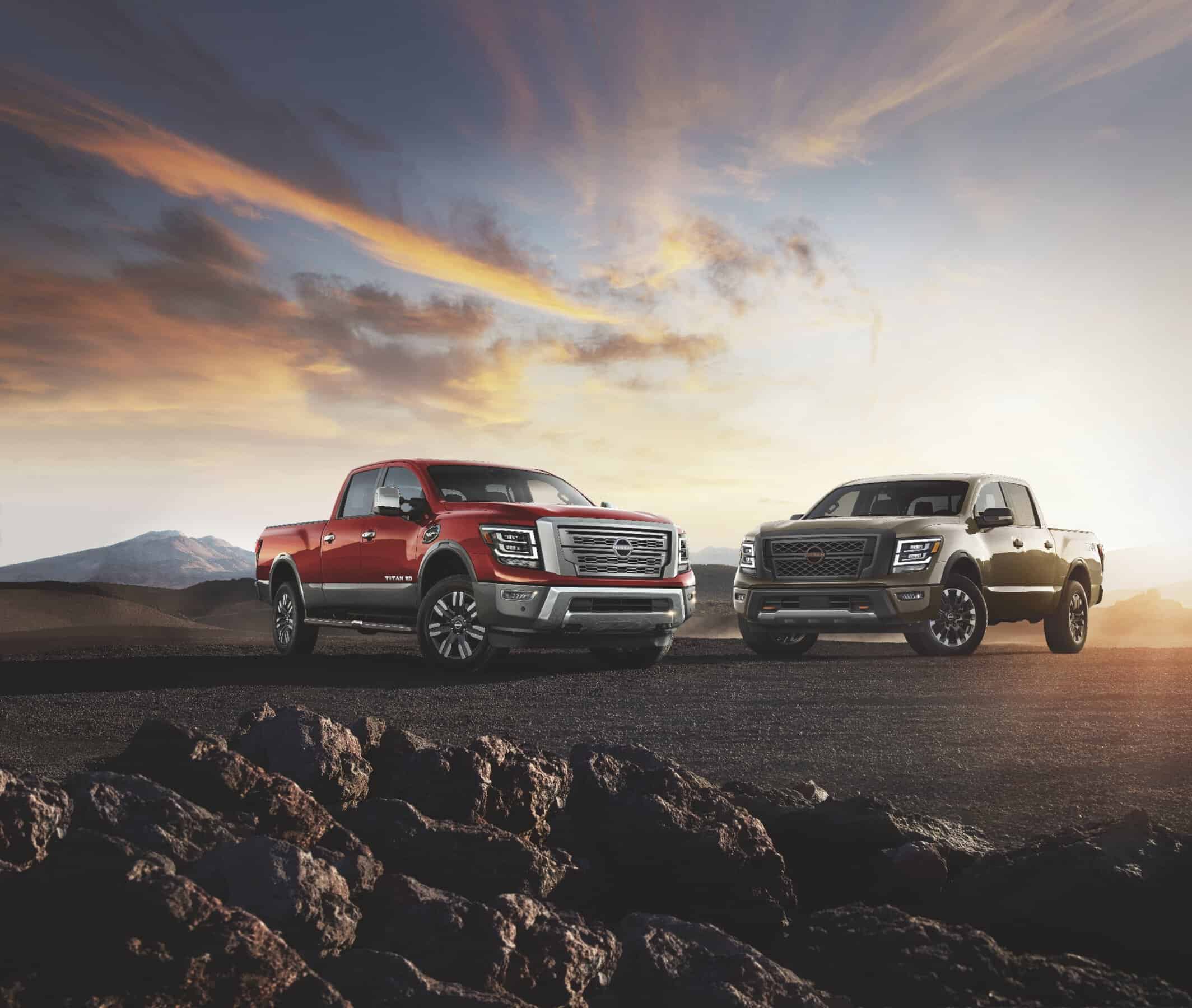2024 Nissan TITAN lineup