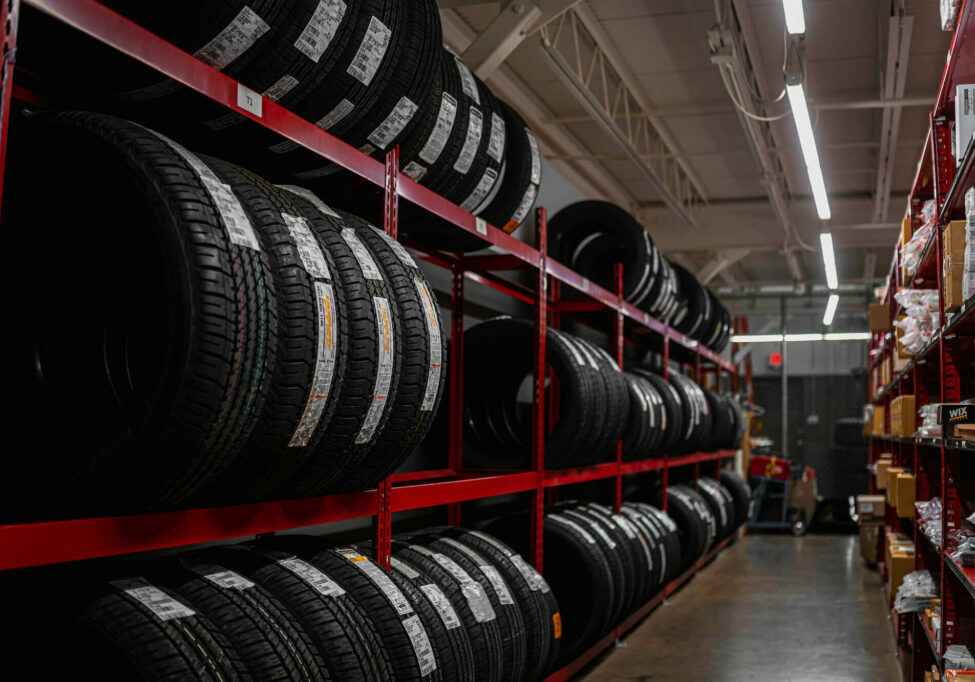 mcgavock nissan tires on rack